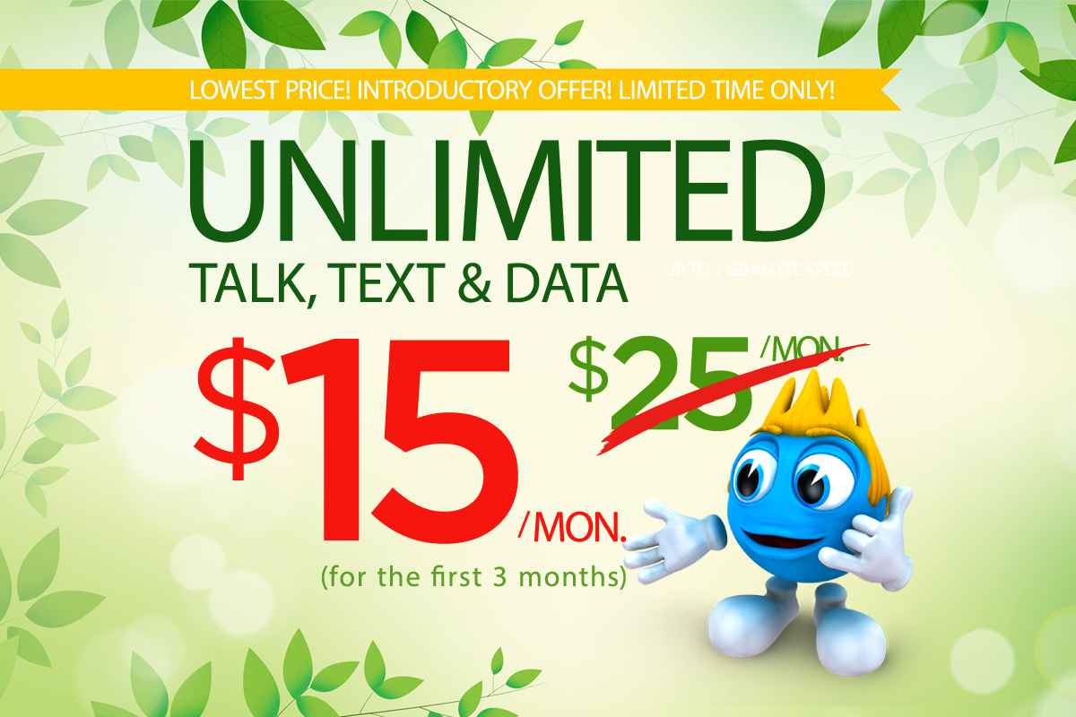Allvoi Wireless Unlimited Talk, Text and Data Plans